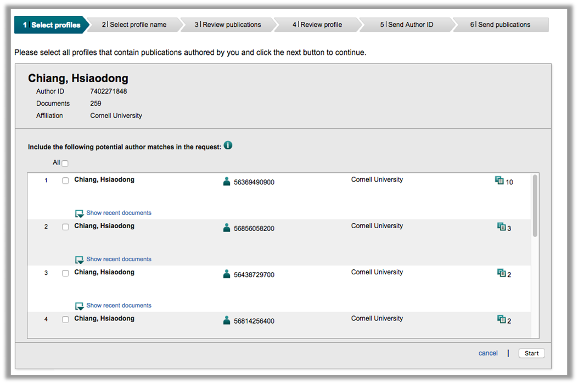 ORCID SCOPUS 