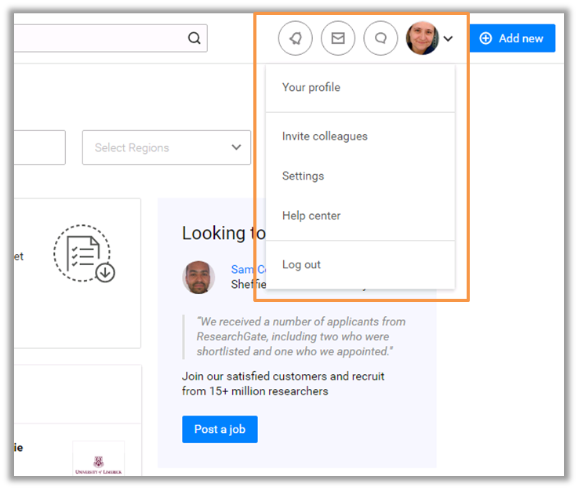 Imatge de ResearchGate perfil