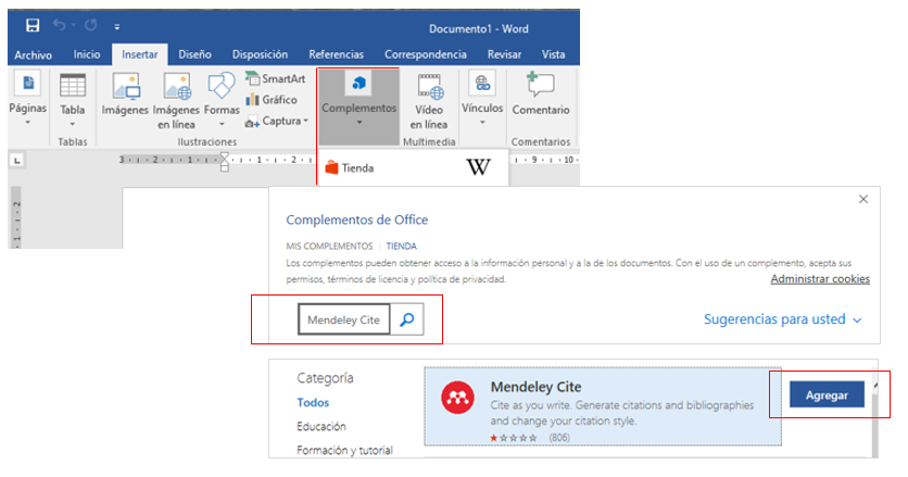 Per on començar_MendeleyCite Word