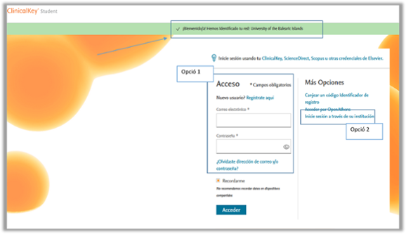 Registre Clinicalkey