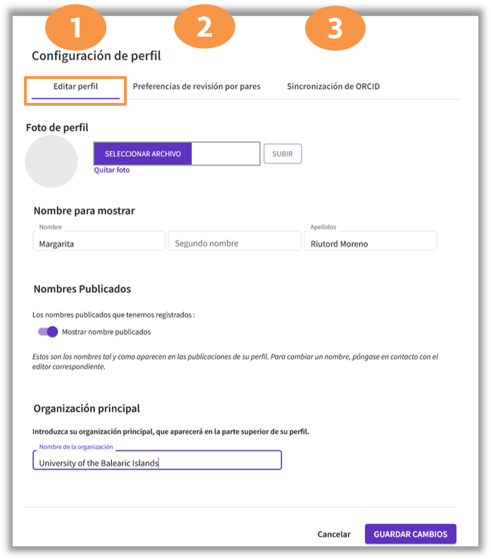 Perfil researcherID