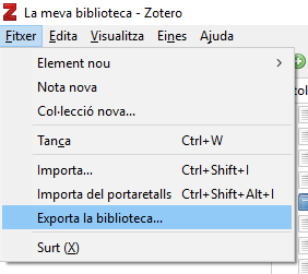 compte zotero