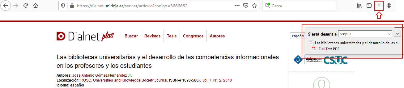 dialnet zotero