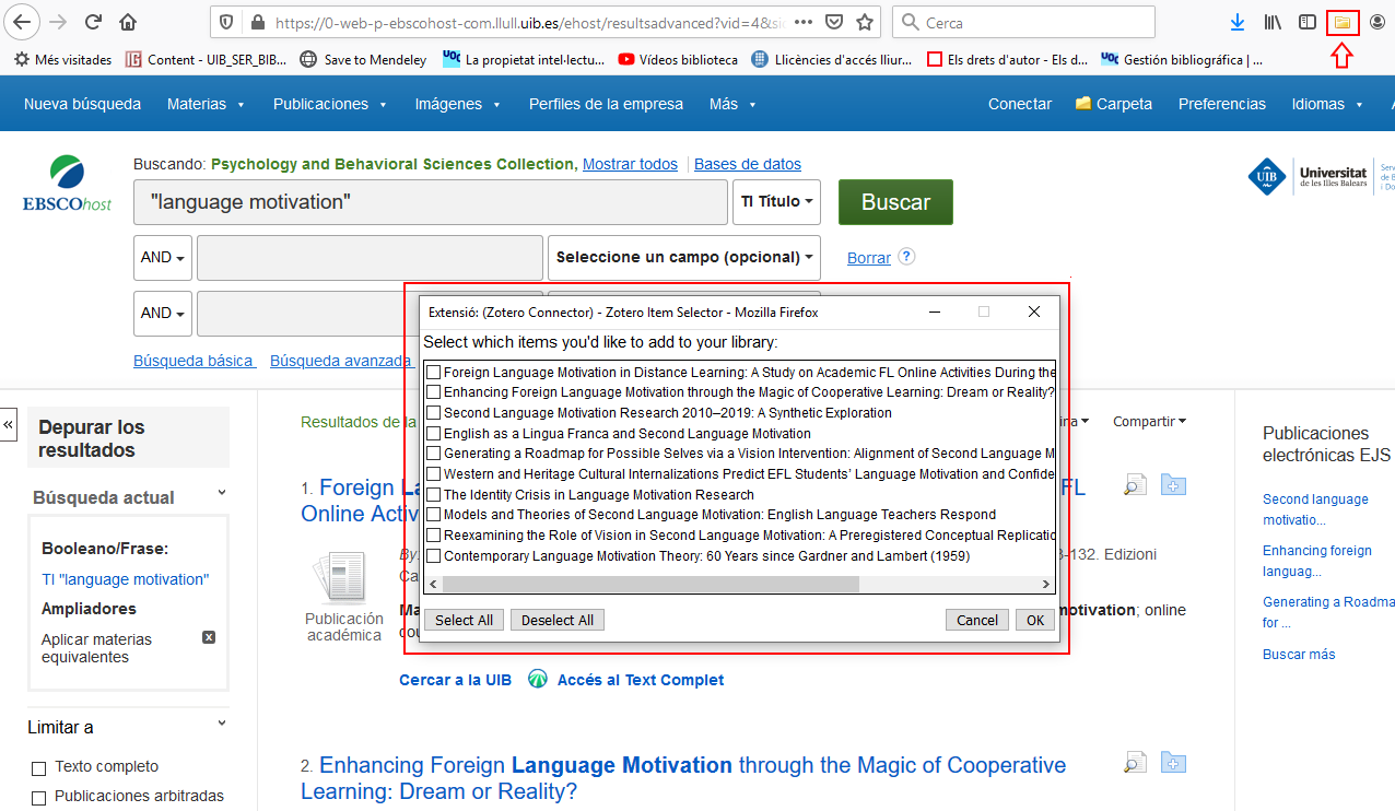 ebsco zotero