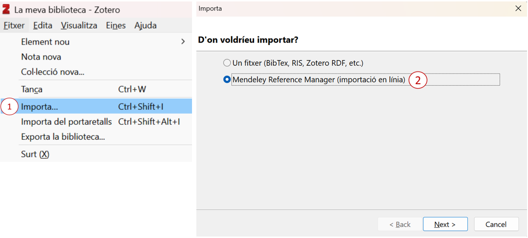Mendeley a Zotero1