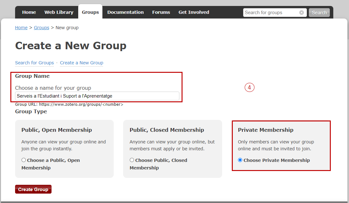Grups Mendeley 5