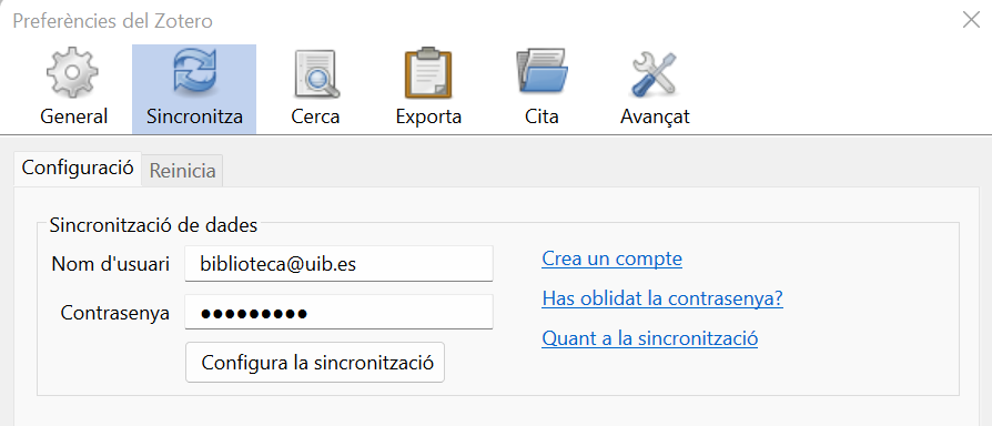 Crear un compte 2