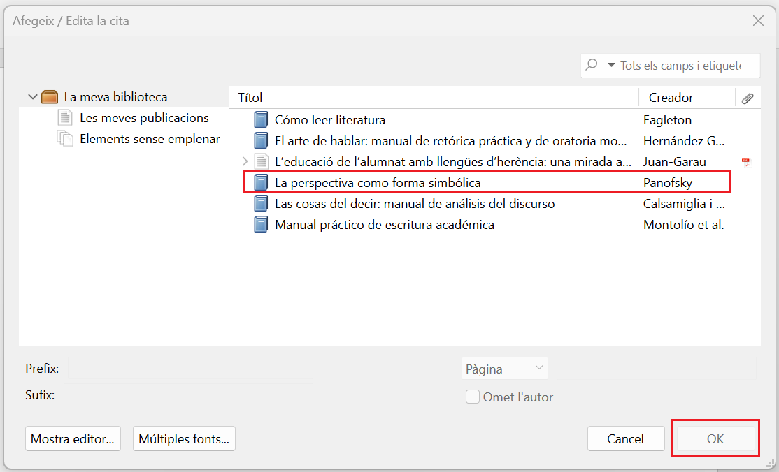 Citacions i bibliografia 5