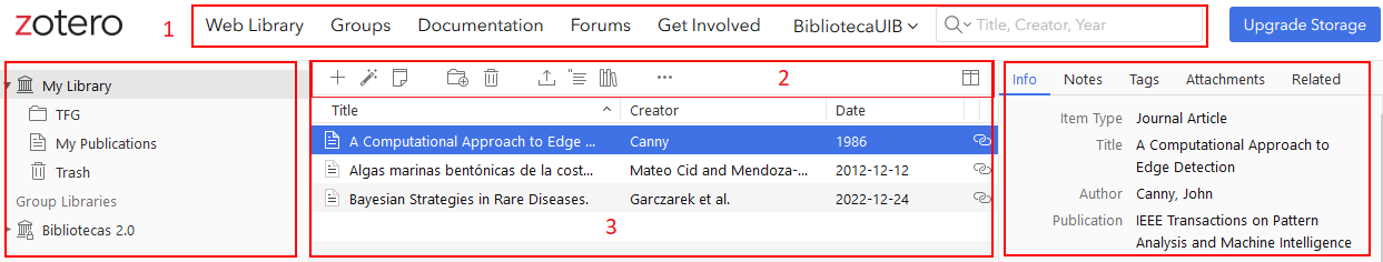 zotero web